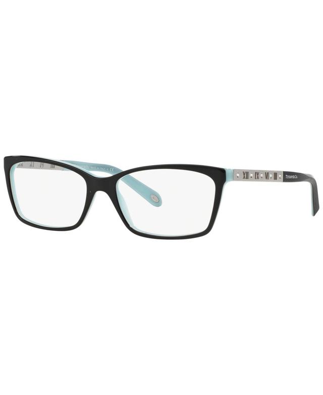 Tiffany & Co. TF2103B Tiffany Atlas Womens Rectangle Eyeglasses - Black Blue Product Image