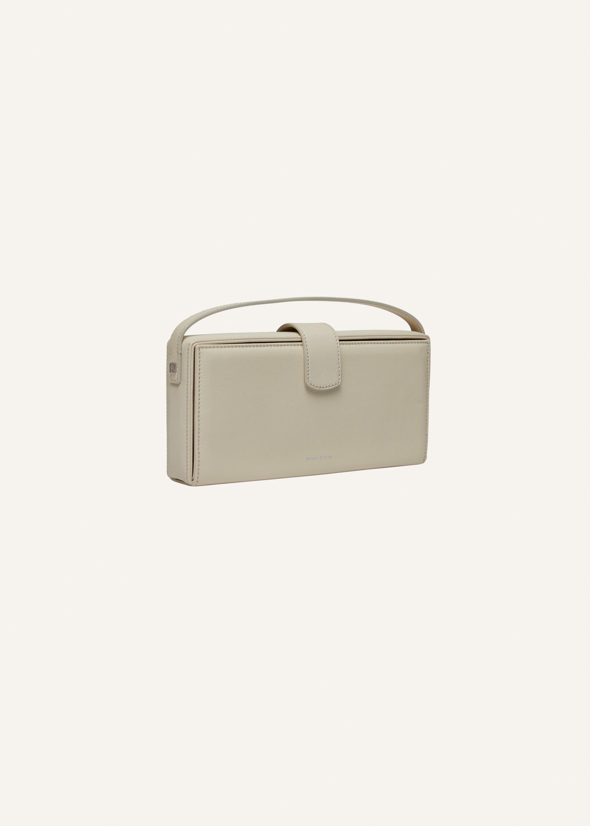 Apolonia bag in cream leather Product Image