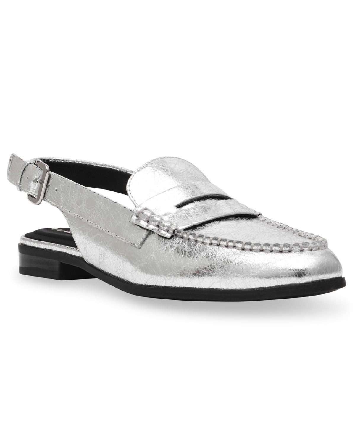 Anne Klein Womens Birdie Slingback Mule Penny Loafers Product Image