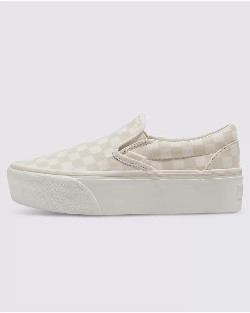 Classic Slip-On Checkerboard Stackform Shoe Product Image