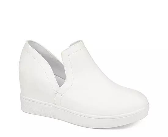 Journee Collection Womens Cardi Wedge Sneaker Product Image