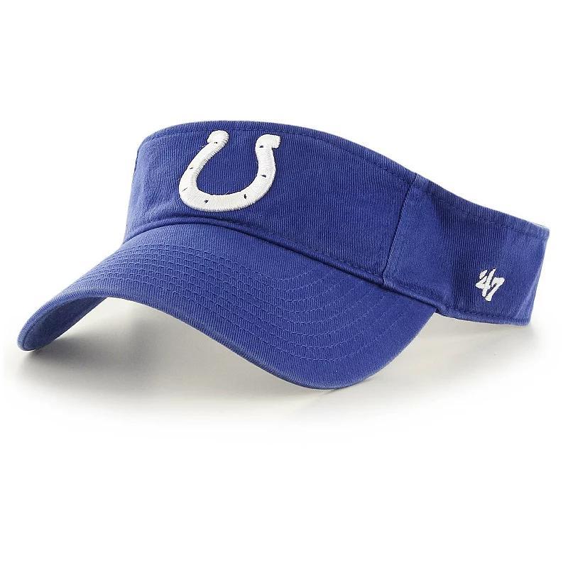 Mens Royal Indianapolis Colts Clean Up Visor Product Image