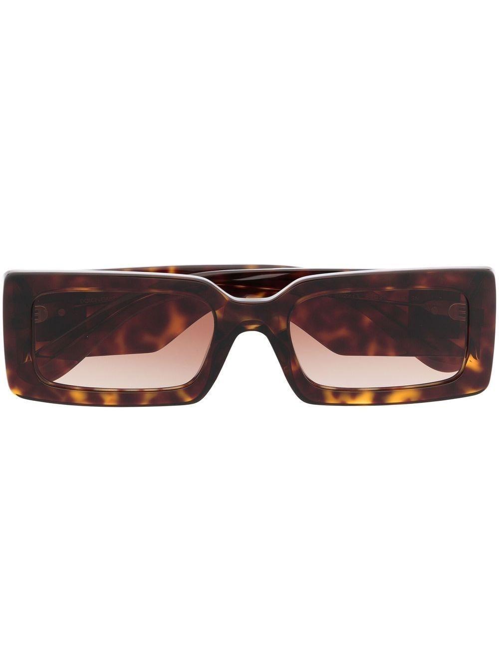 Tortoise-shell Frame Sunglasses In Brown product image