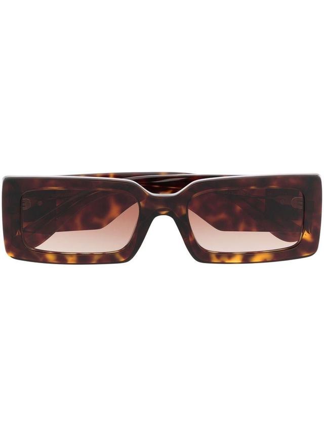 Tortoise-shell Frame Sunglasses In Brown Product Image