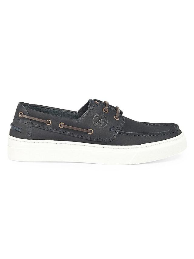 Mens Bosun Leather Boat Shoes Product Image