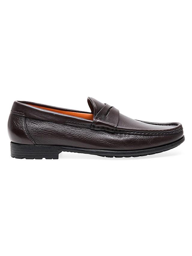 Mens Ascott Mini Lug Sole Leather Loafers Product Image