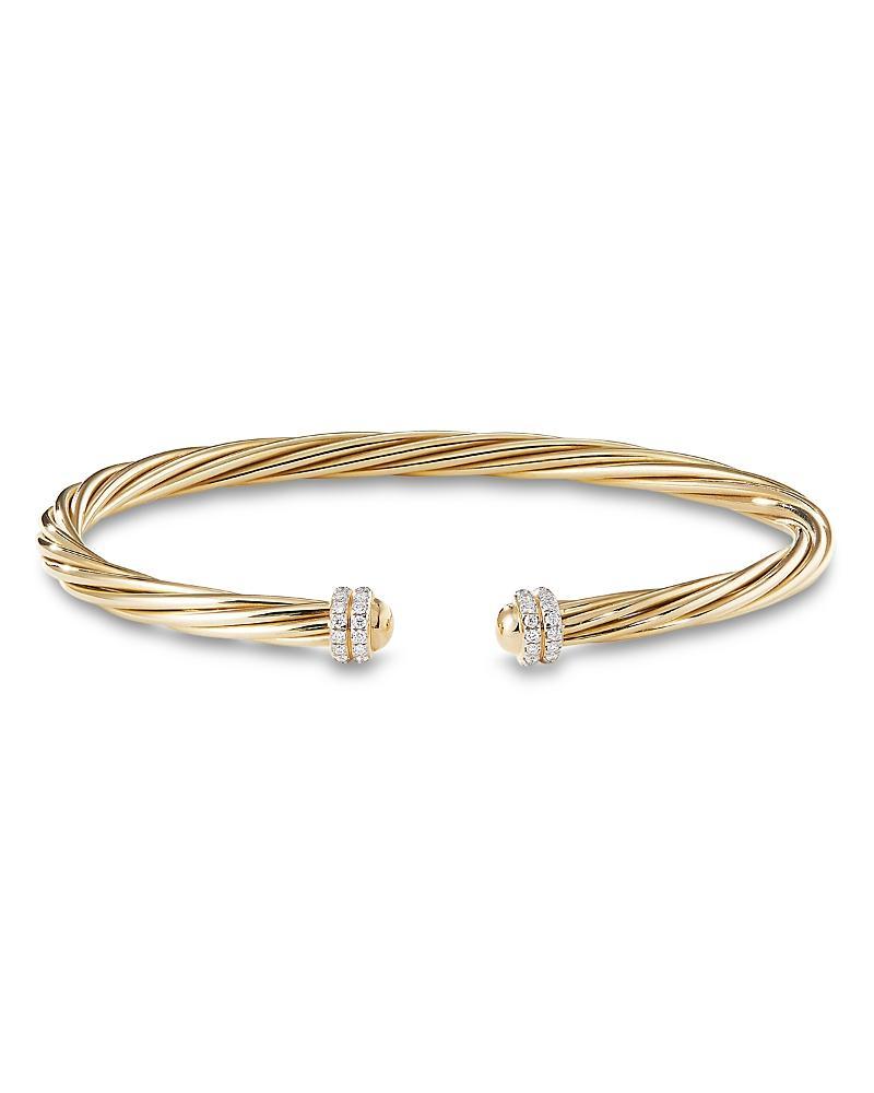 Womens DY Helena Bracelet in 18K Gold with Diamonds Product Image