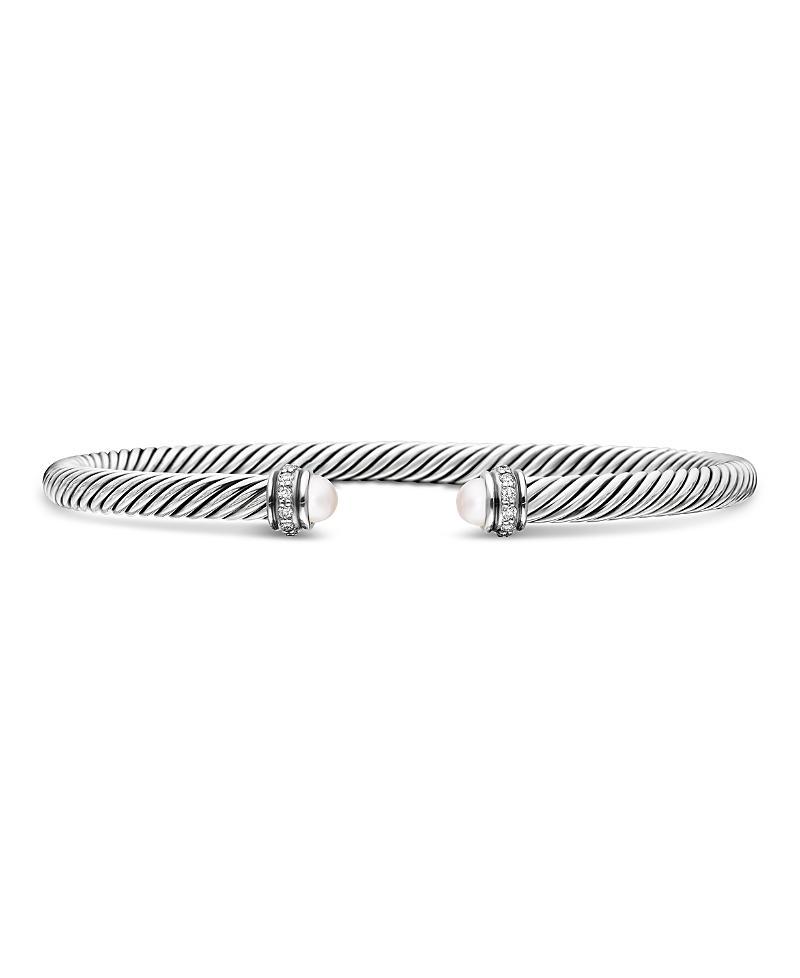 Womens Cable Classics Bracelet in Sterling Silver Product Image