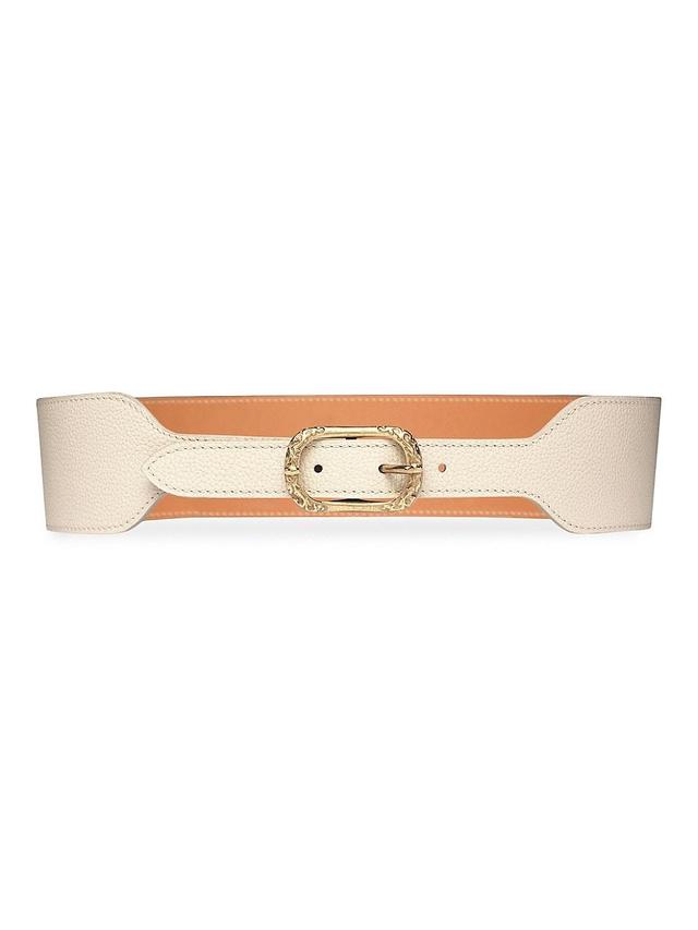 Womens LAttirante Leather Waist Belt Product Image