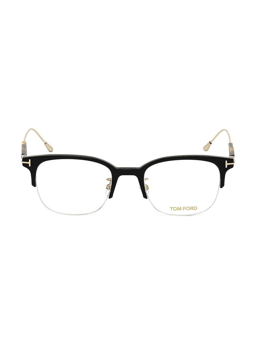 Mens 54MM Optical Glasses - Black Product Image