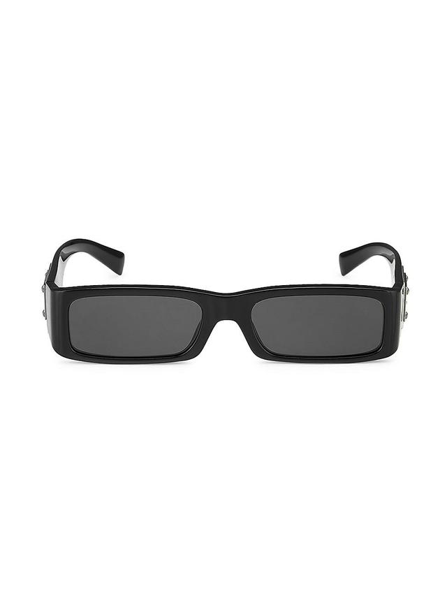 Dolce & Gabbana 55mm Polarized Rectangular Sunglasses Product Image
