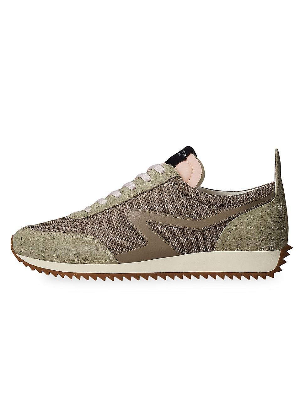 Womens Retro Runner Mesh Sneakers Product Image