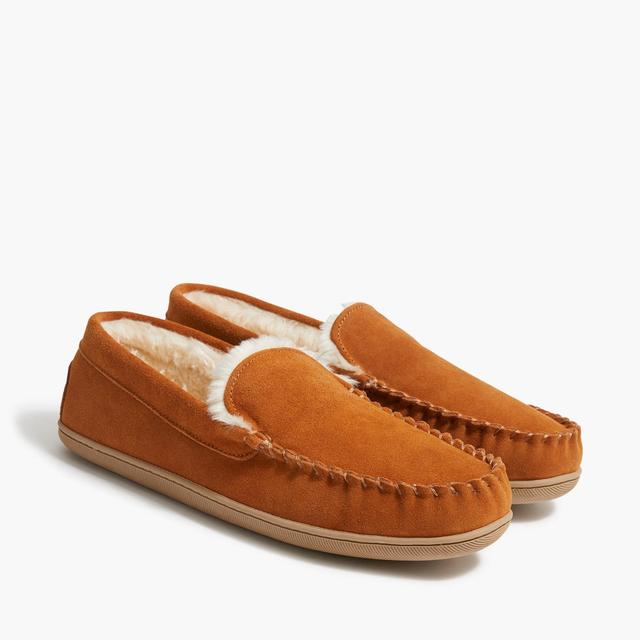 Suede scuff slippers Product Image