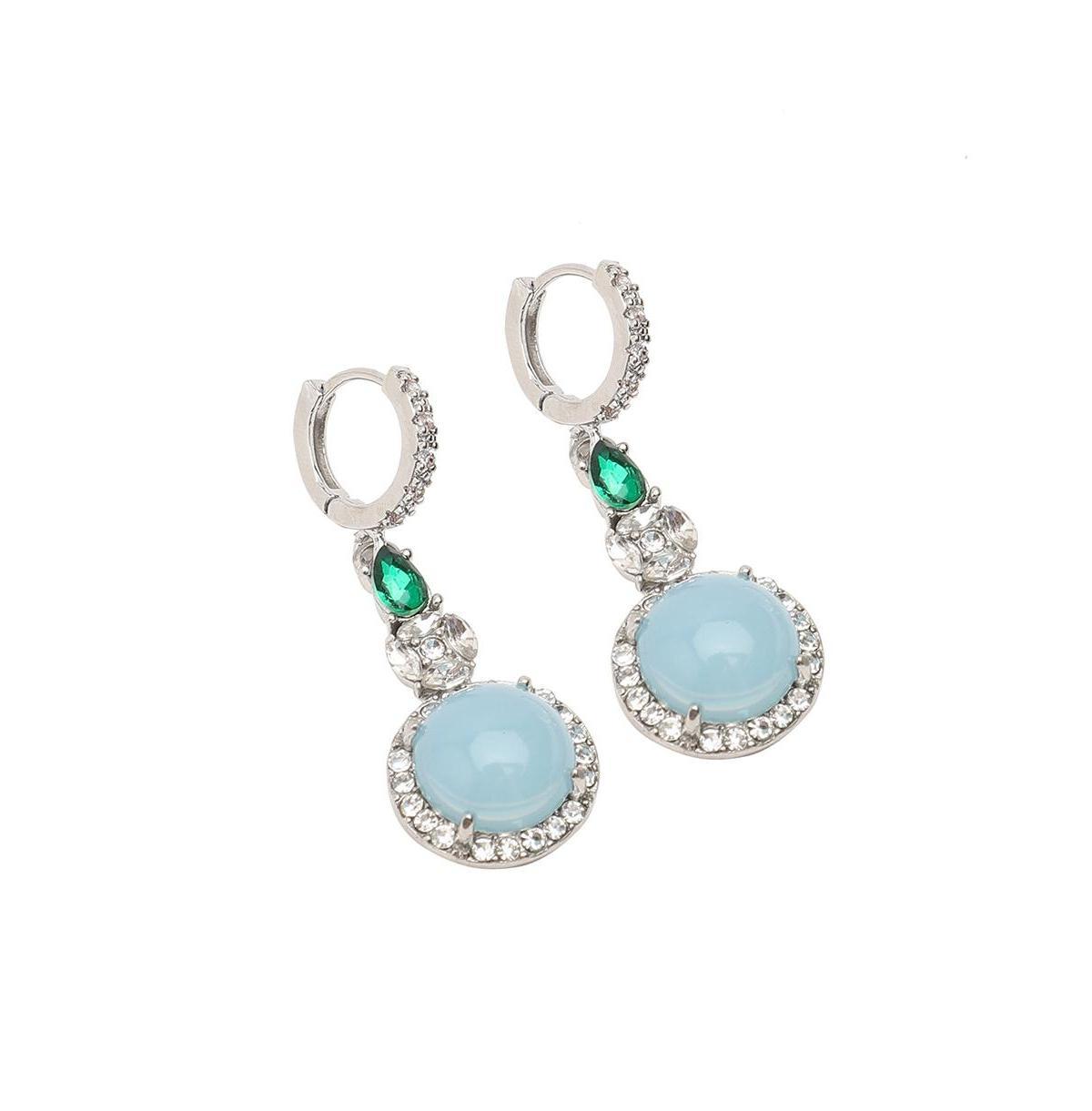 Sohi Womens Circular Drop Earrings Product Image