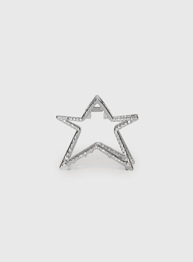 All The Stars Hair Clip Silver Product Image