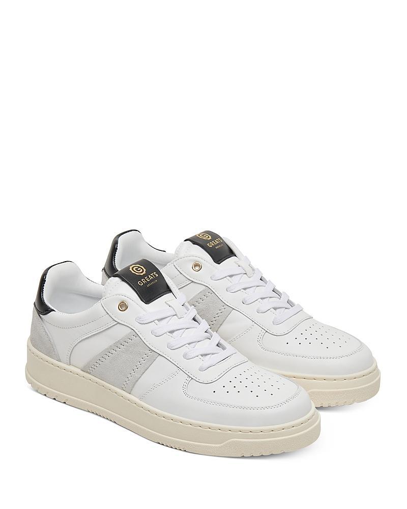 Greats Mens Saint James Low Lace Up Sneakers Product Image