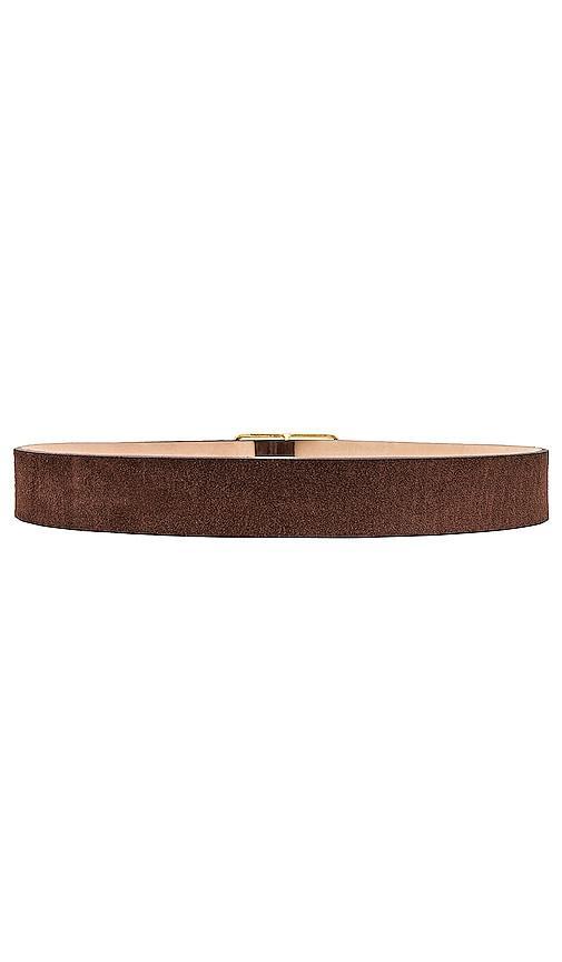 B-Low the Belt Milla Suede Belt in Light Sand & Gold - Beige. Size XS (also in S). Product Image