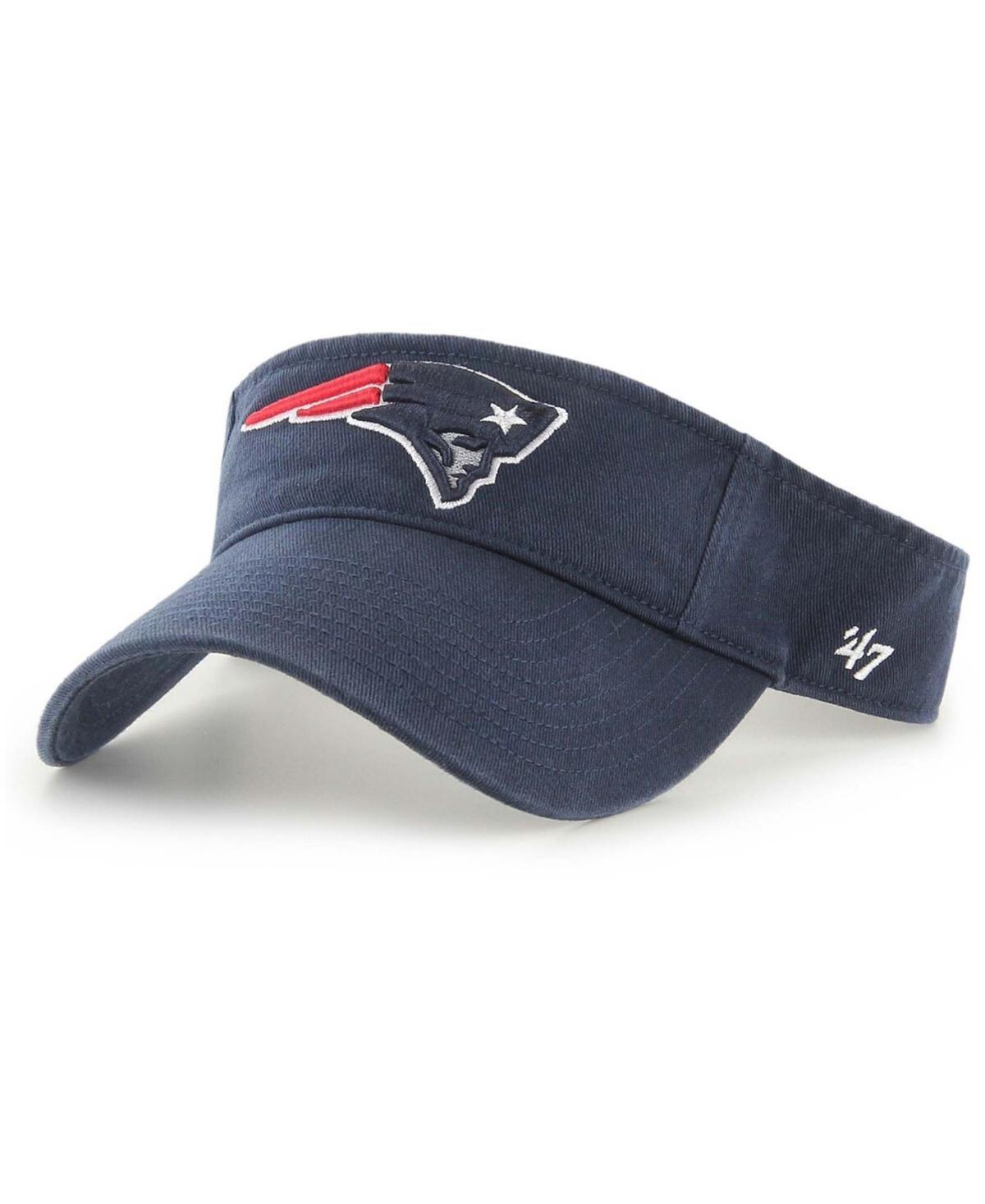 Mens Navy New England Patriots Clean Up Visor Product Image