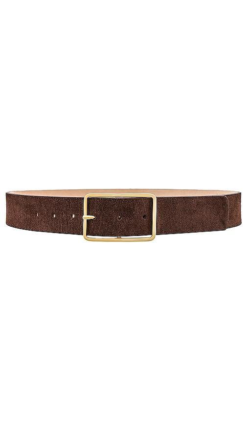 B-Low the Belt Milla Suede Belt in Light Sand & Gold - Beige. Size XS (also in S). Product Image