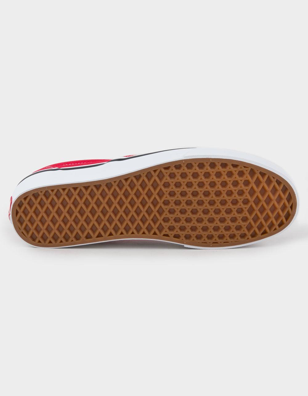 VANS Classic Slip-On Red Shoes Product Image