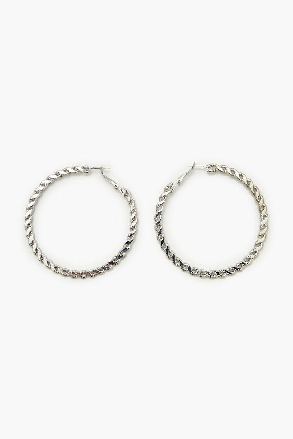 Twisted Hoop Earrings | Forever 21 Product Image