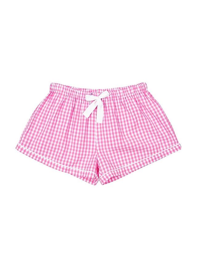 Womens Hepburn Gingham Boxer Shorts Product Image