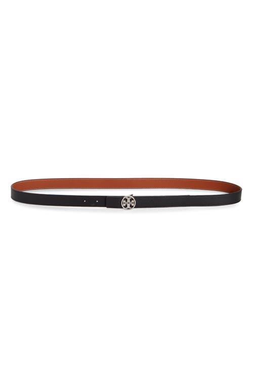 Tory Burch Logo Reversible Leather Belt Product Image