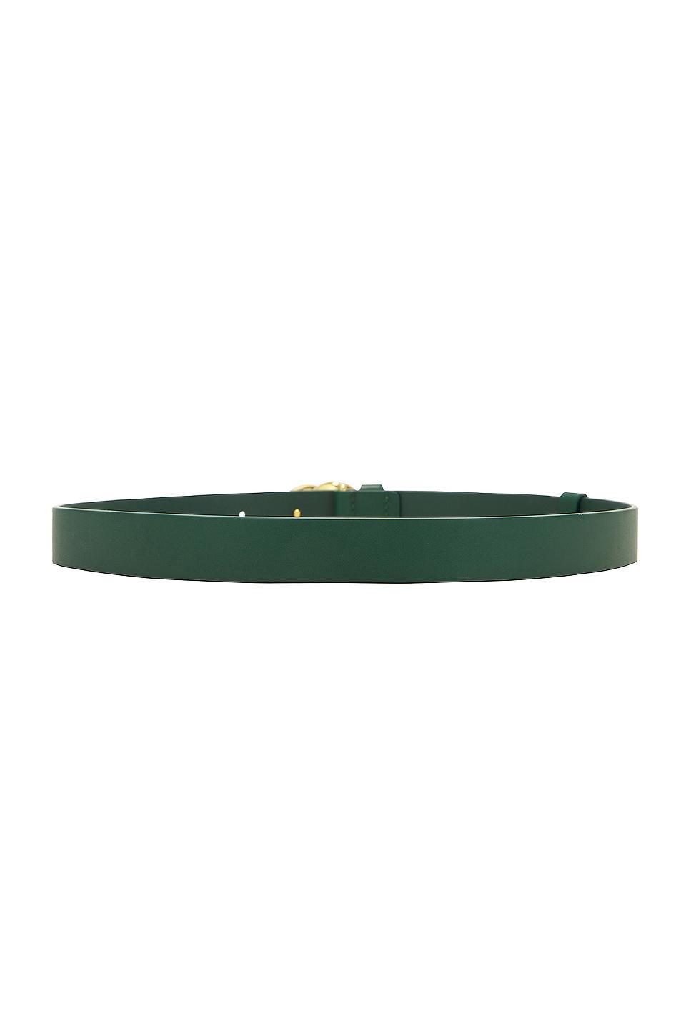 Acne Studios Leather Belt in Black Product Image