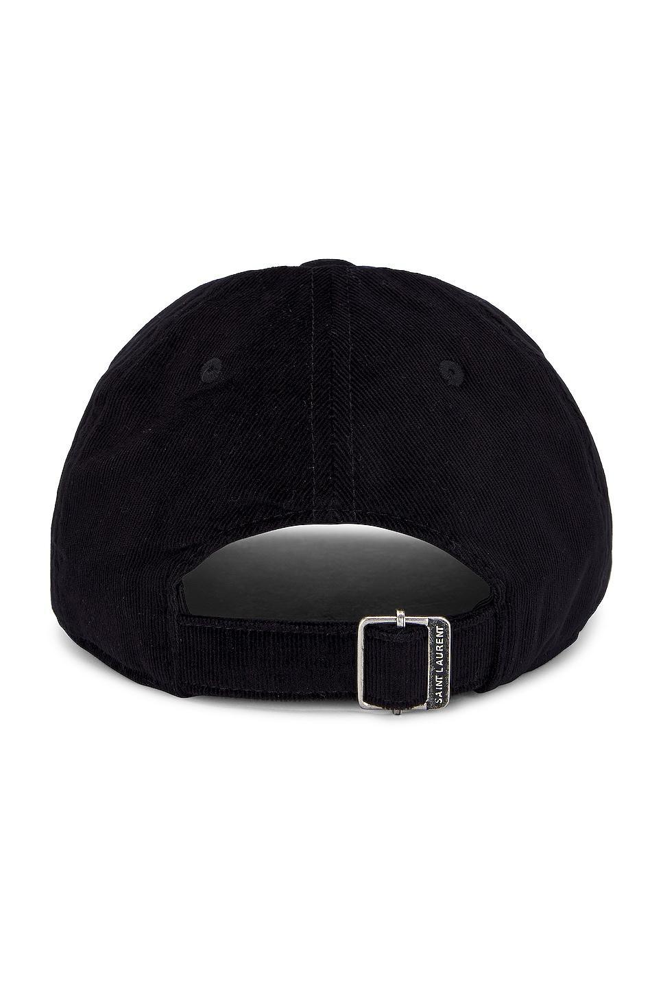 Mens 6-Panel Corduroy Logo Baseball Cap Product Image