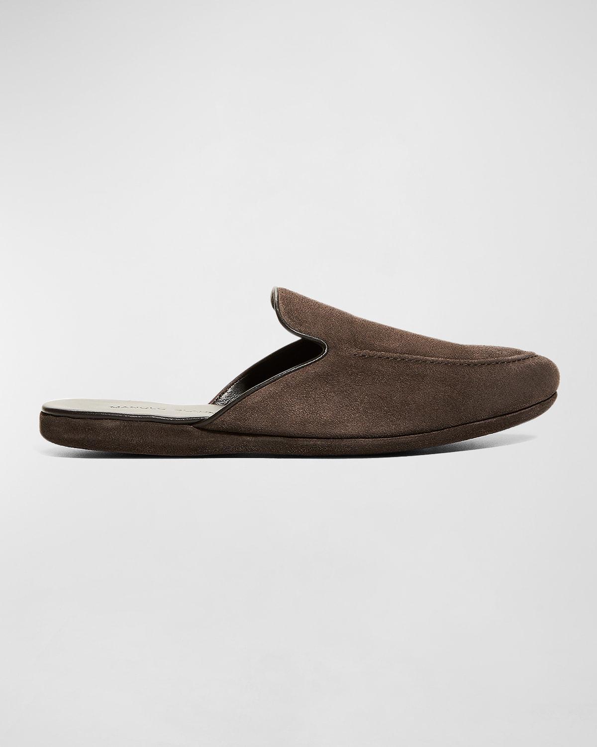 Men's Montague Suede Mules  Product Image