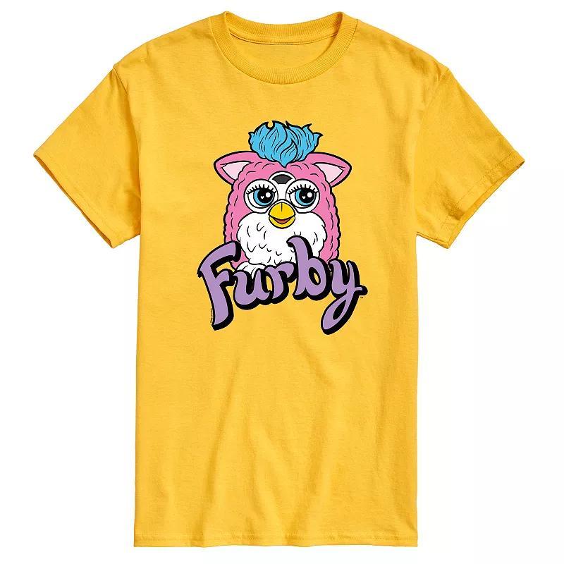 Mens Furby With Logo Graphic Tee by Hasbro Product Image