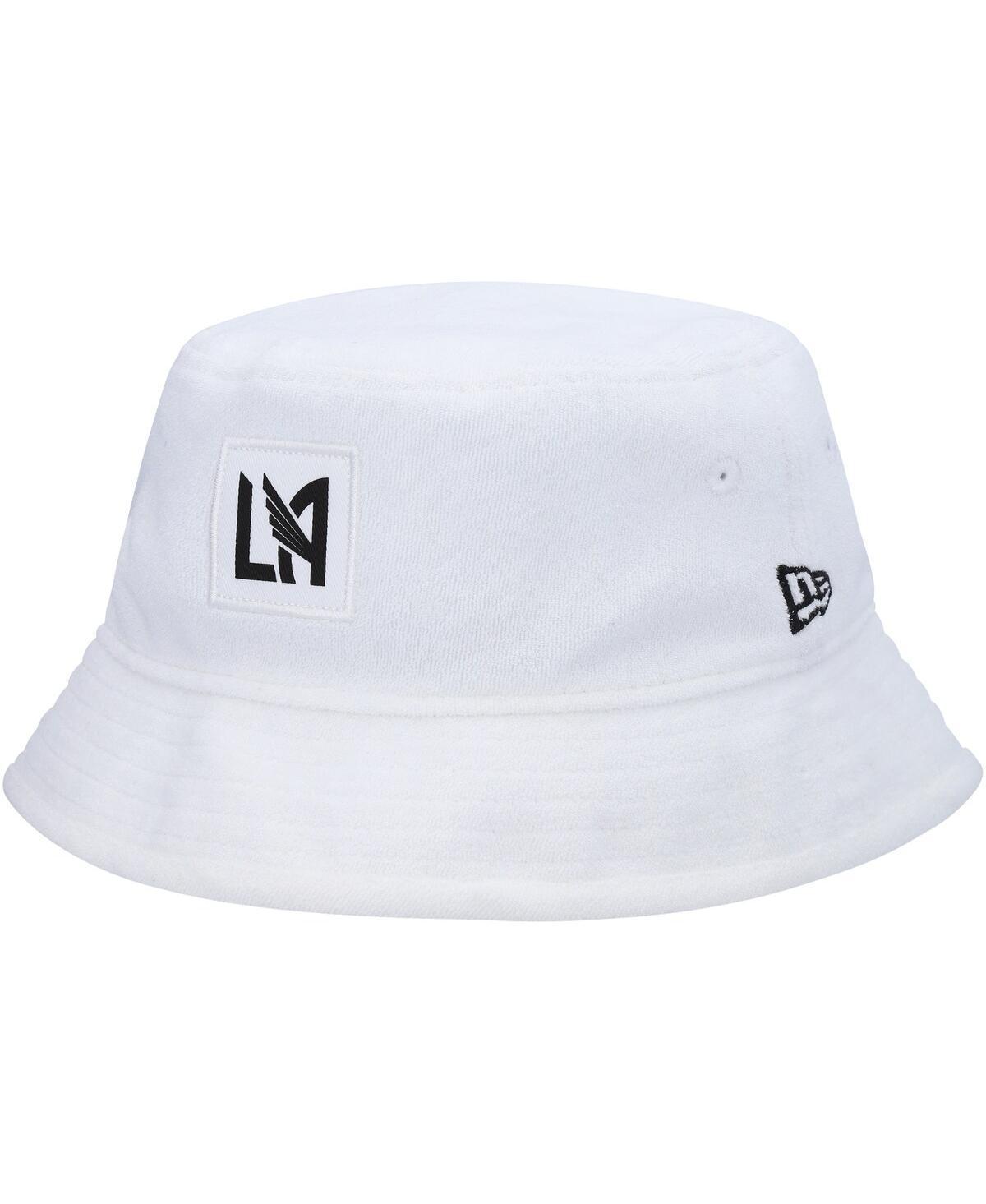 Mens New Era White LAFC Bucket Hat Product Image