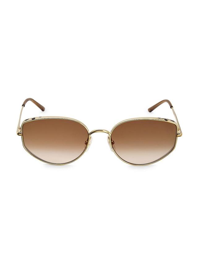 Womens Panthre De Cartier 58MM Cat-Eye Sunglasses Product Image