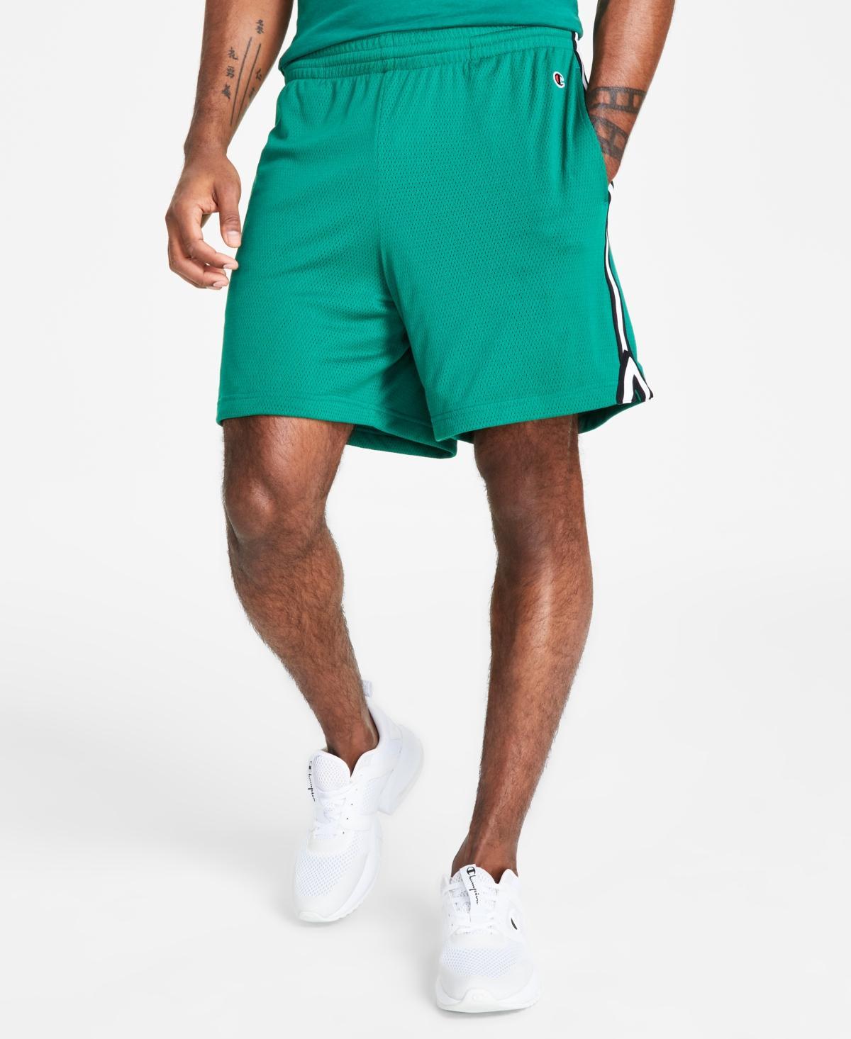 Champion Mens Attack Loose-Fit Taped 7 Mesh Shorts Product Image