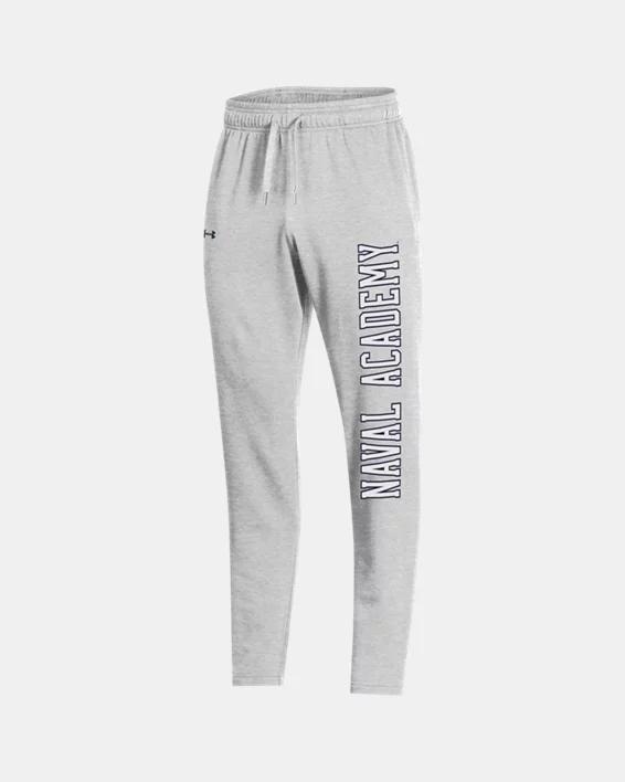 Mens UA Rival Fleece Collegiate Open Bottom Pants Product Image