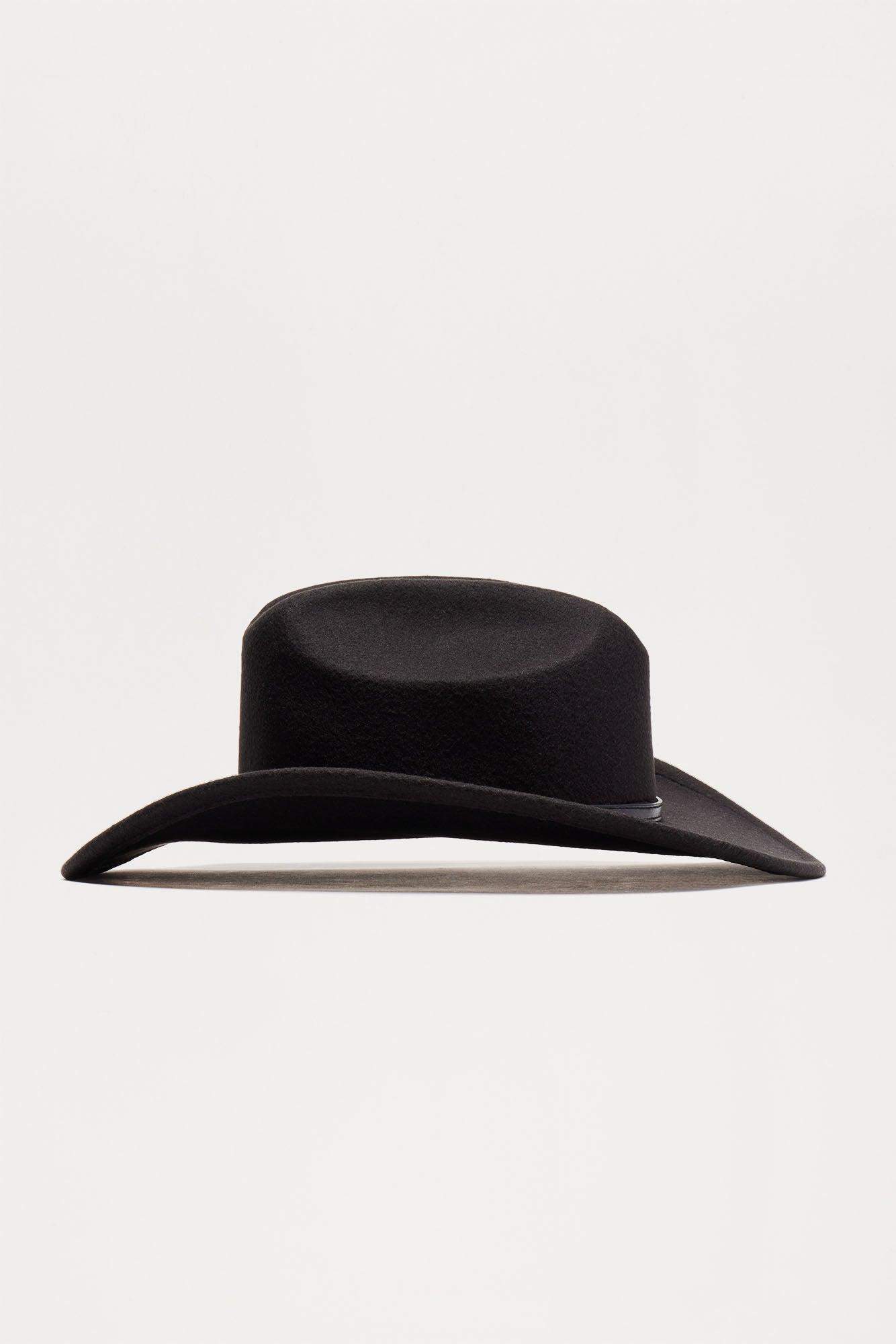 Lasso Up Cowboy Hat - Black Product Image