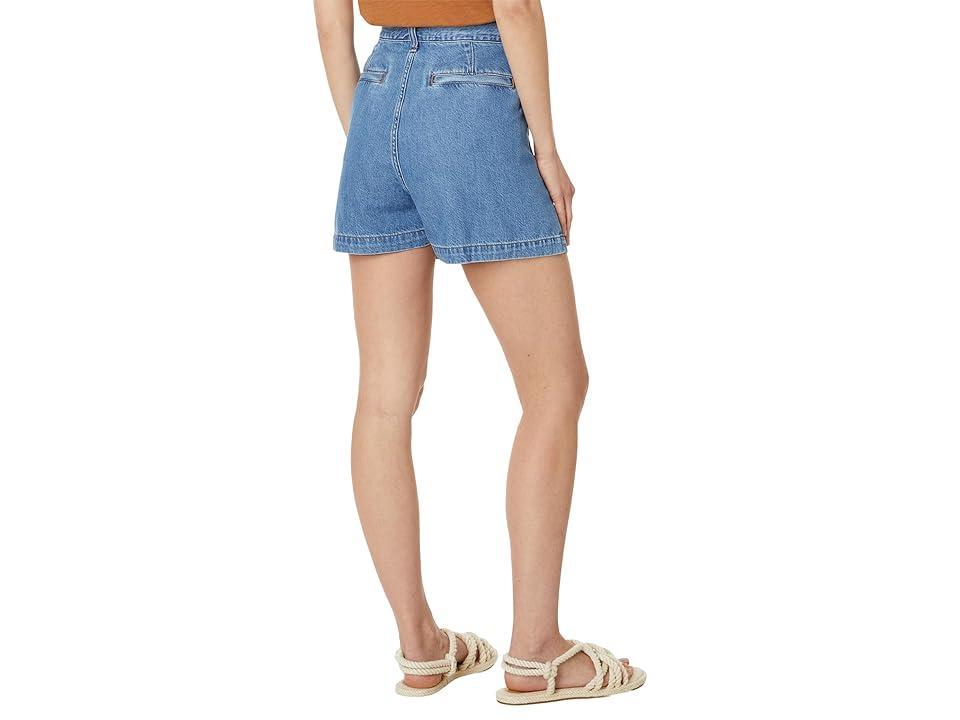 Madewell The Harlow Jean Short in Saltzman Wash Women's Jumpsuit & Rompers One Piece Product Image