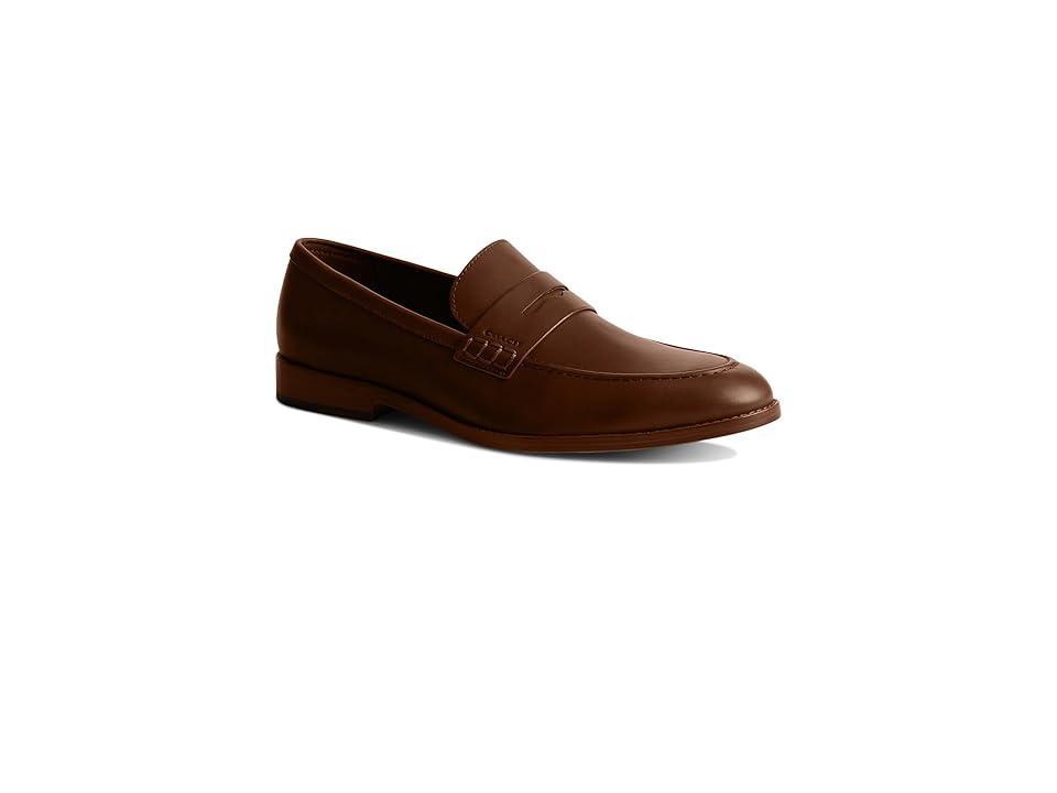 Mens Declan Leather Penny Loafers Product Image