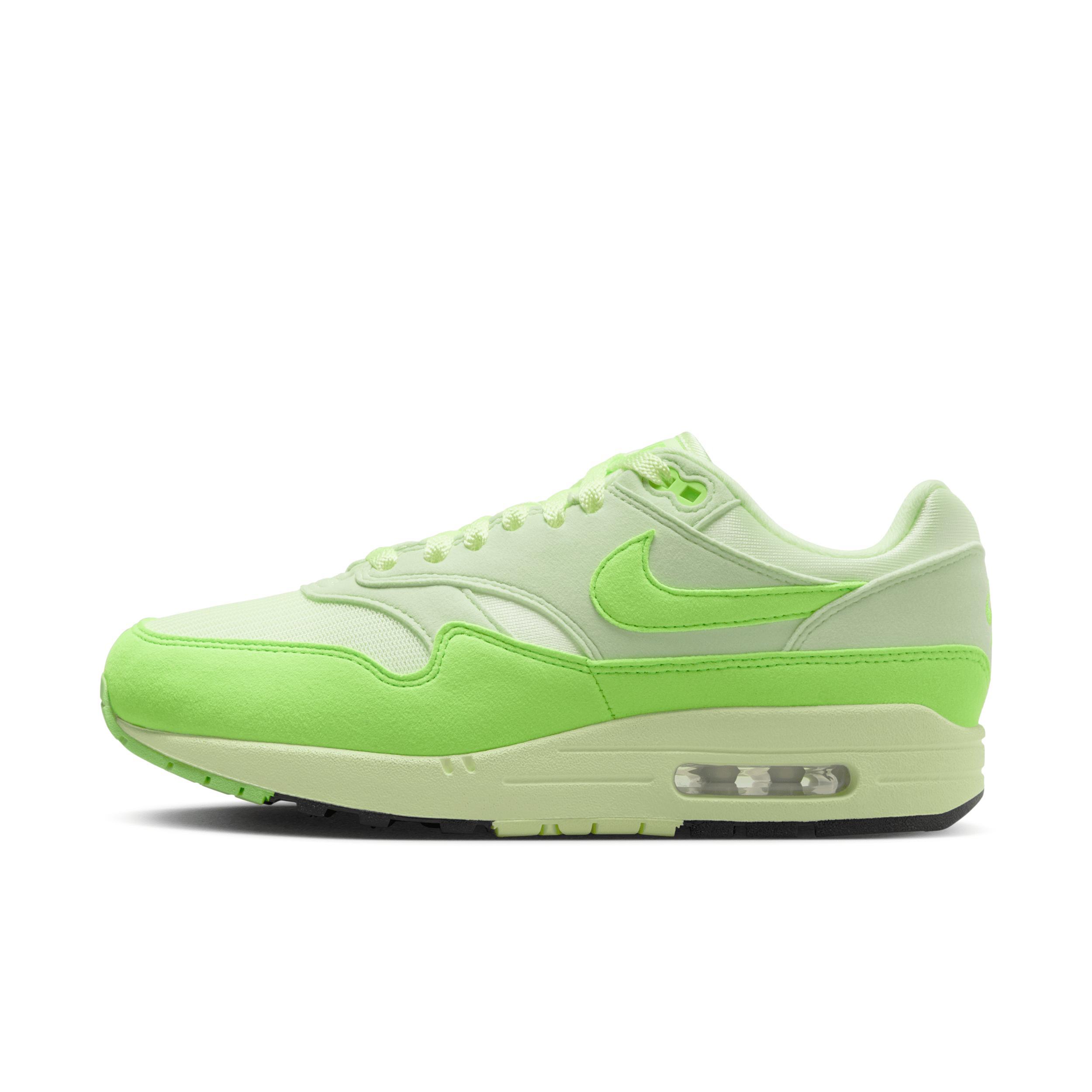 Nike Womens Nike Air Max 1 87 - Womens Running Shoes Vapor Green/Green Streak/Varely Volt Product Image