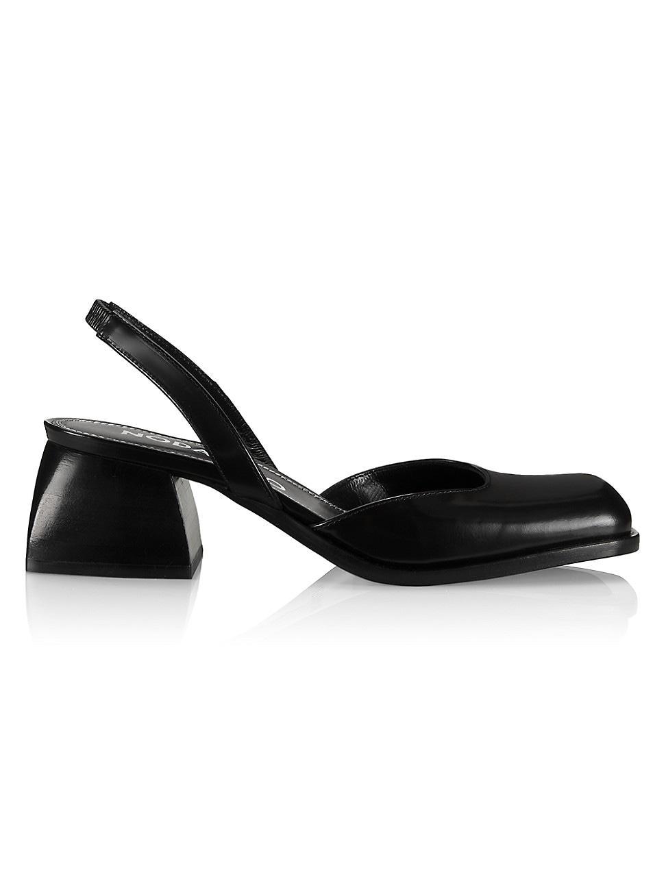 Womens Bulla Jones 45MM Leather Slingback Pumps Product Image