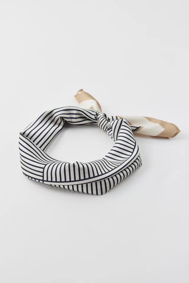 Mixed Stripes Satin Scarf Product Image