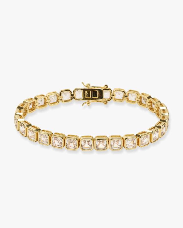 Duchess Tennis Bracelet - Gold|White Diamondettes Product Image