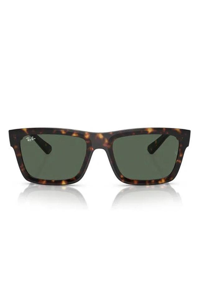 RAY BAN Warren 54mm Rectangular Sunglasses In Havana Product Image