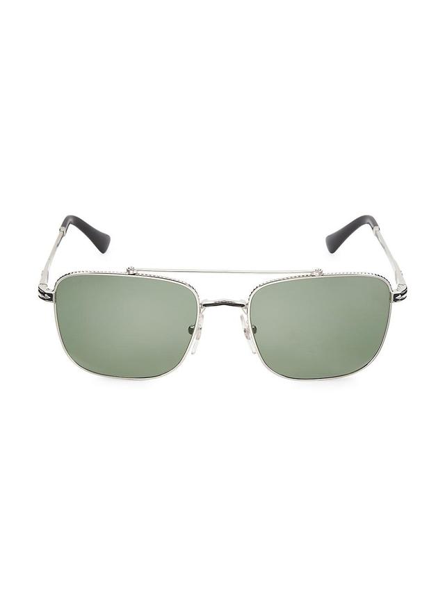 Mens 55MM Square Sunglasses Product Image