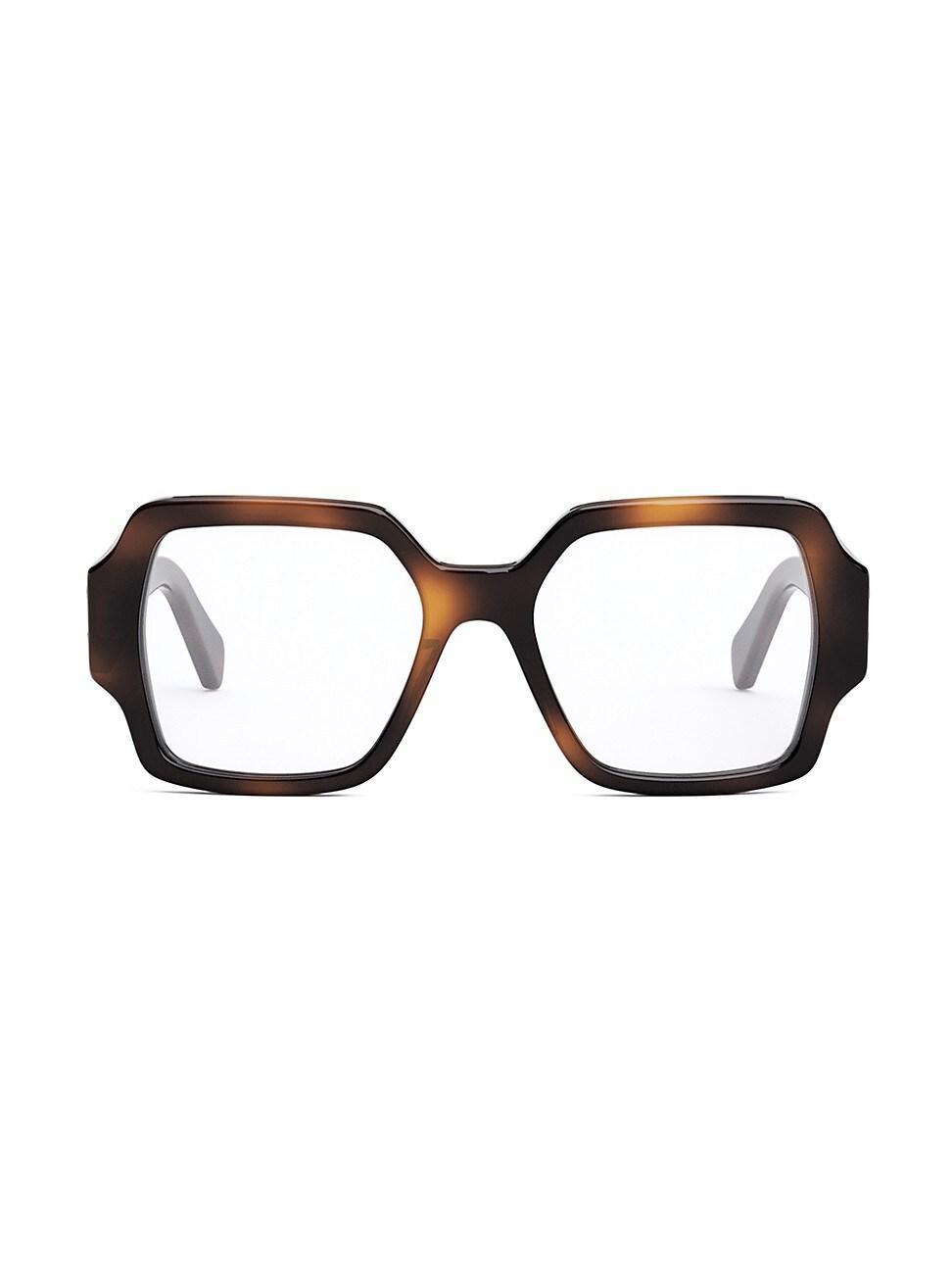 CELINE Triomphe 52mm Square Reading Glasses Product Image