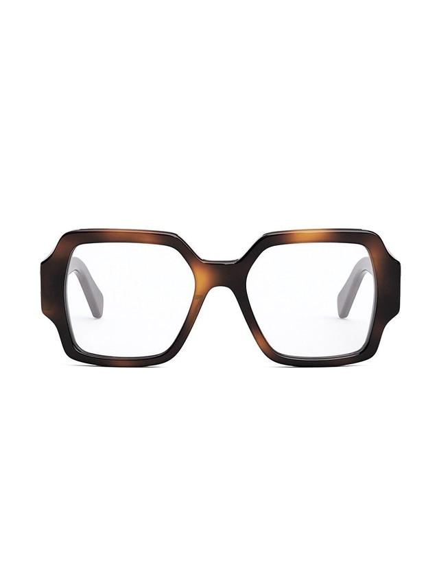 CELINE Triomphe 52mm Square Reading Glasses Product Image