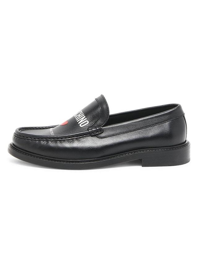 Mens College Leather Loafers Product Image