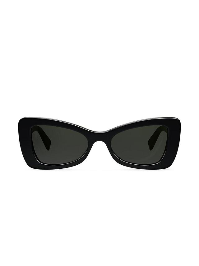 Womens Bold 3 Dots 54MM Butterfly Sunglasses Product Image