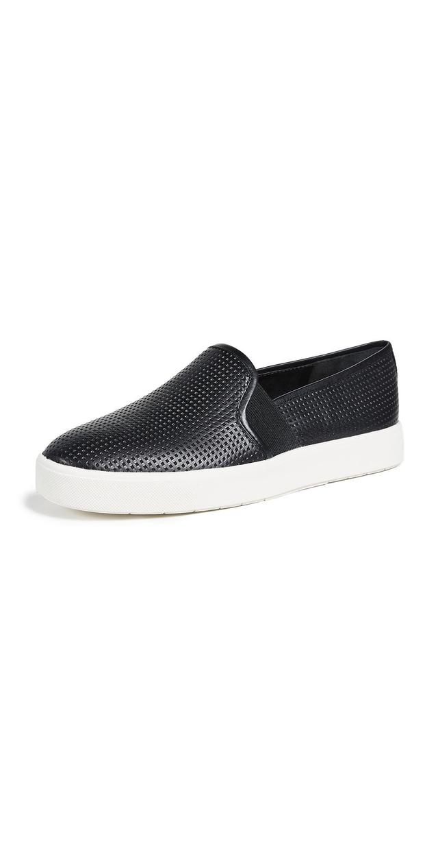 Womens Blair Perforated Leather Slip-On Sneakers Product Image