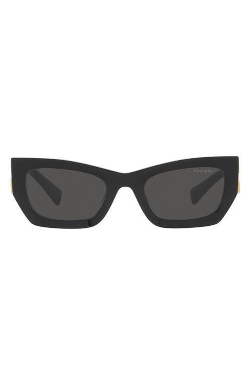 Miu Miu 53mm Rectangular Sunglasses Product Image